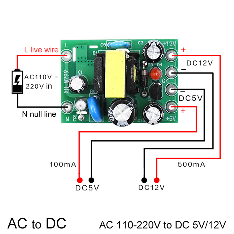 Smps Power Supply - 1pc New Hot Mini AC-DC Converter