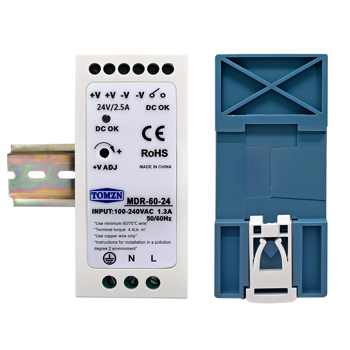 DIN RAIL EDR MDR 20W 60W 75W A - Smps Power Supply recension och pris