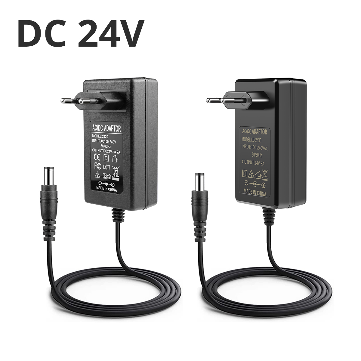 Black 24V DC Power Supply Powe - Smps Power Supply recension och pris