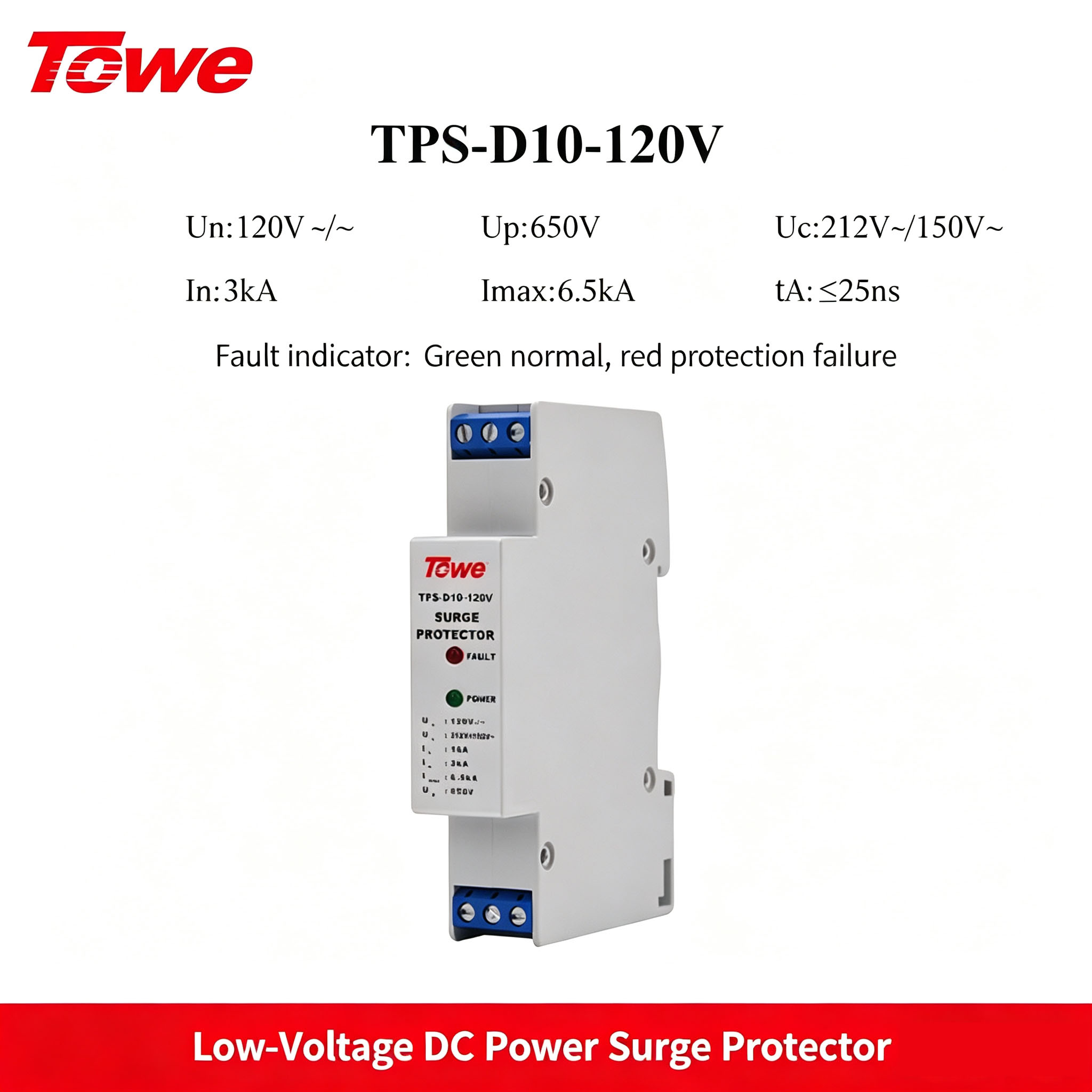 TOWE Type 3 DC SPD Surge Prote - Power Supply 12V recension och pris