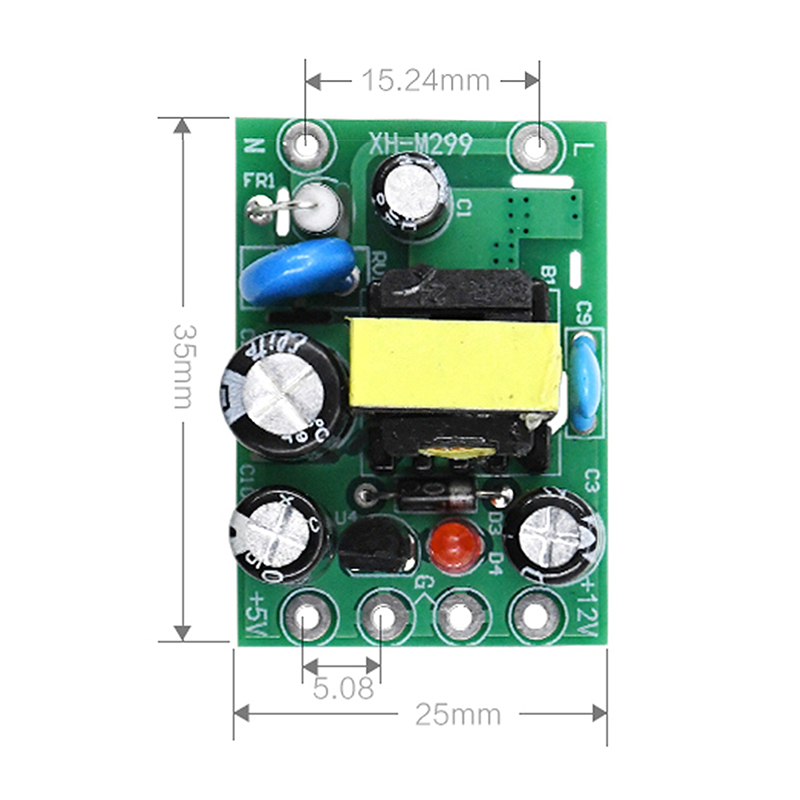 1pc New Hot Mini AC-DC Convert - Smps Power Supply recension och pris