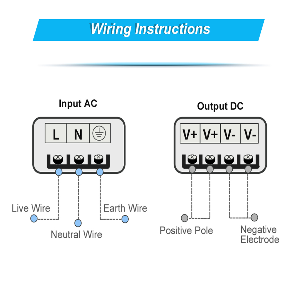 AC 220V To 12V DC Switching Po - Smps Power Supply recension och pris