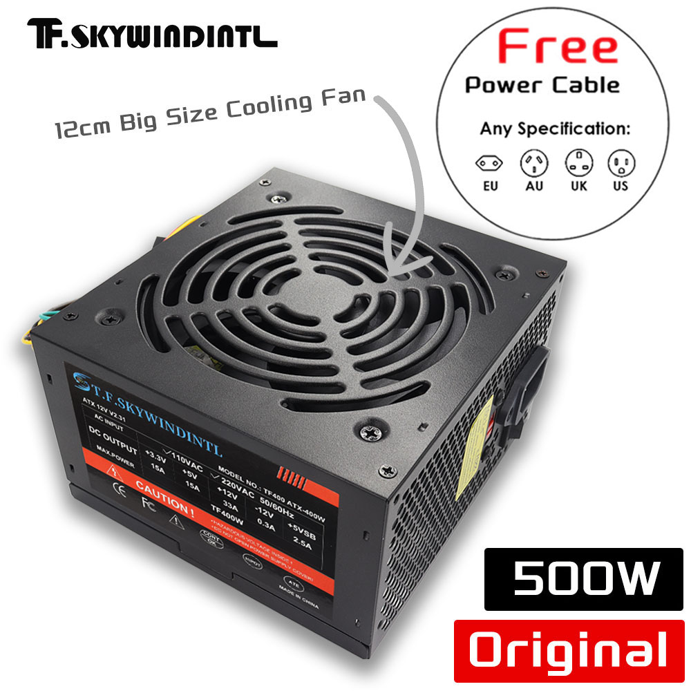 Cheap 500W Black ATX Desktop G - Power Supply 750W recension och pris